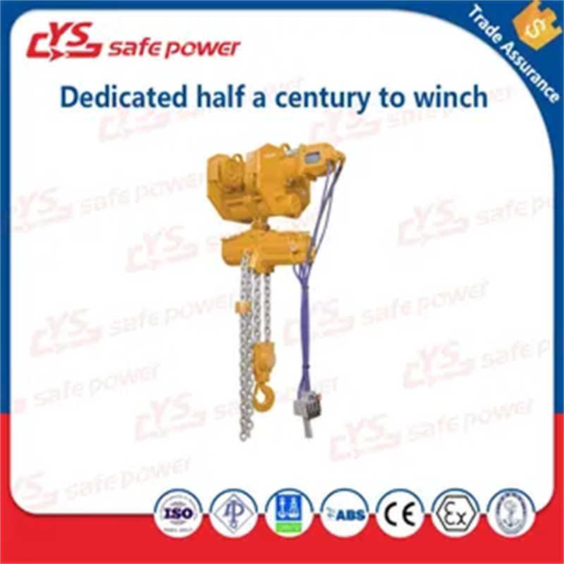1 Ton Electric Hoist with Travel Trolley – Factory Direct Sale