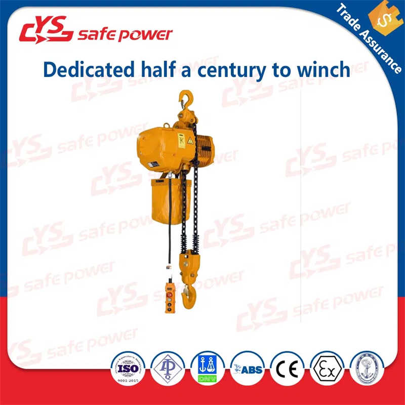 5 Ton Electric Lifting Hoist with Motorized Trolley – Warehouse Use