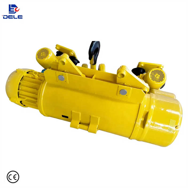 1ton 9m Electric Rope Hoist Mini Engine Crane
