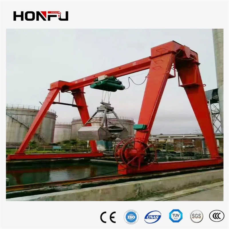 CE Approved Air Operation+Ground Operation Double Girder Gantry Crane