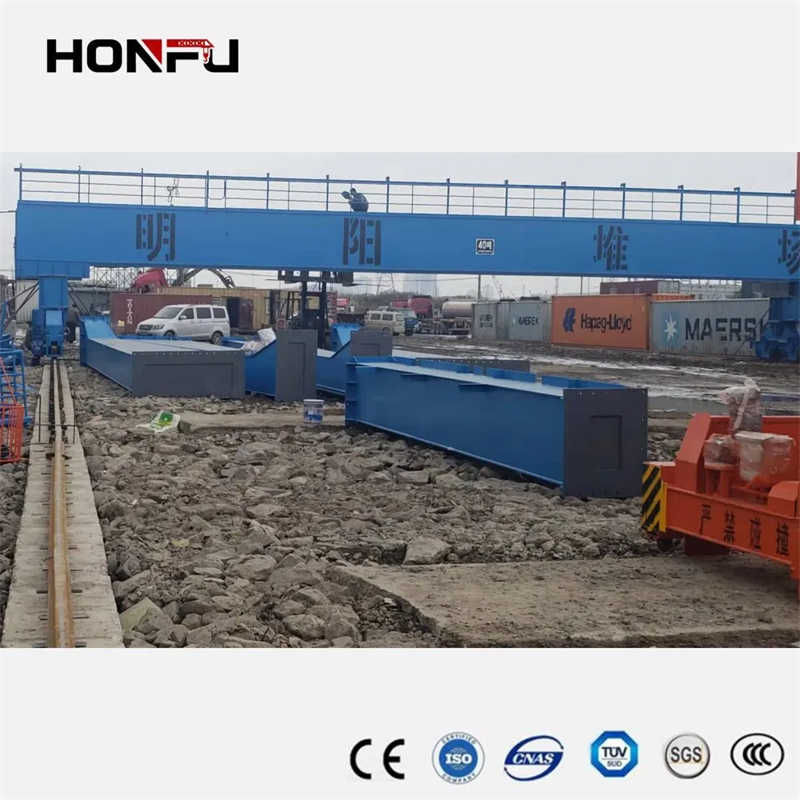 CE Approved Air Operation+Ground Operation Double Girder Gantry Crane