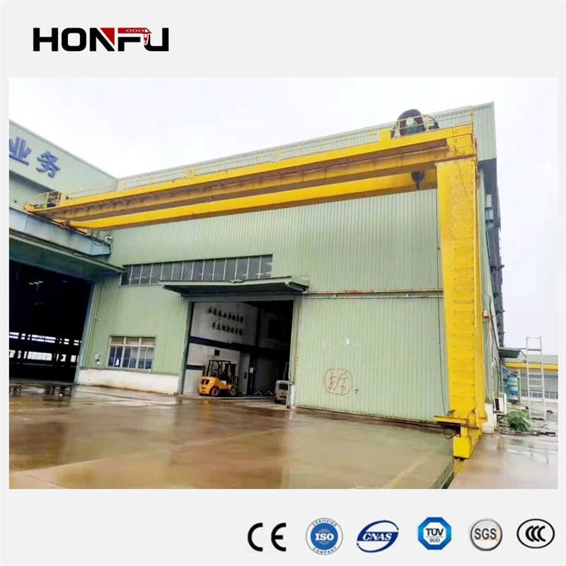 Mobile Price Portable Rail Mounted Aluminum 5 Ton Half Gantry Crane