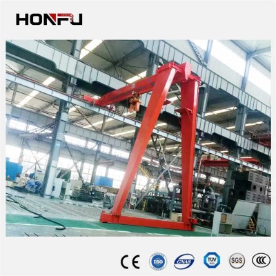 Half Semi Semi-Gantry Lifting Equipment Hoist Semi-Span Gantry Crane