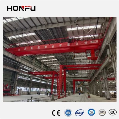 Half Semi Semi-Gantry Lifting Equipment Hoist Semi-Span Gantry Crane