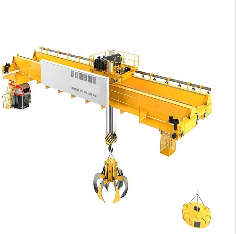 5/5~16/16t Grab and Magnet Two Purpose Bridge/Overhead Traveling Crane