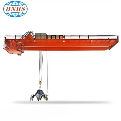 Double Beam Electromagnetic Overhead Crane with CE Certificate for Lifting