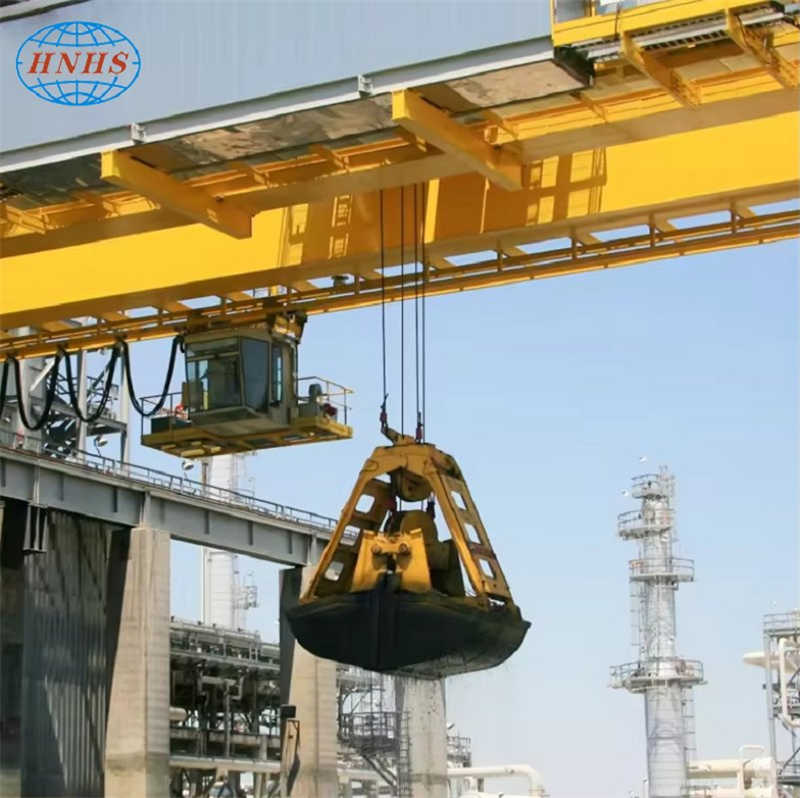 Double Beam Electromagnetic Overhead Crane with CE Certificate for Lifting