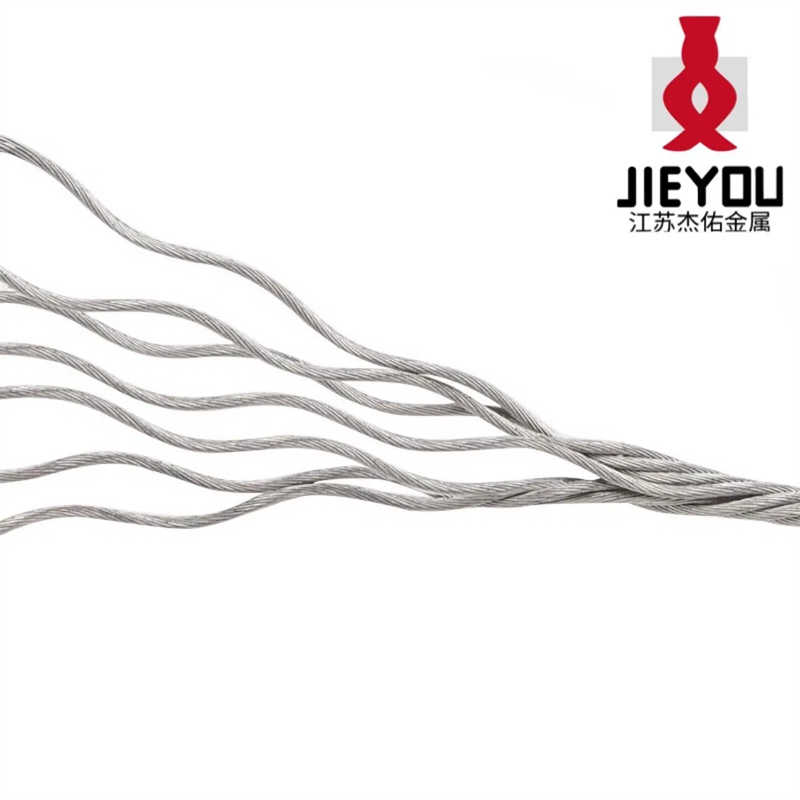 SS316 Cable Fishing Crane Elevator PVC Coated Stainless Steel Wire Rope