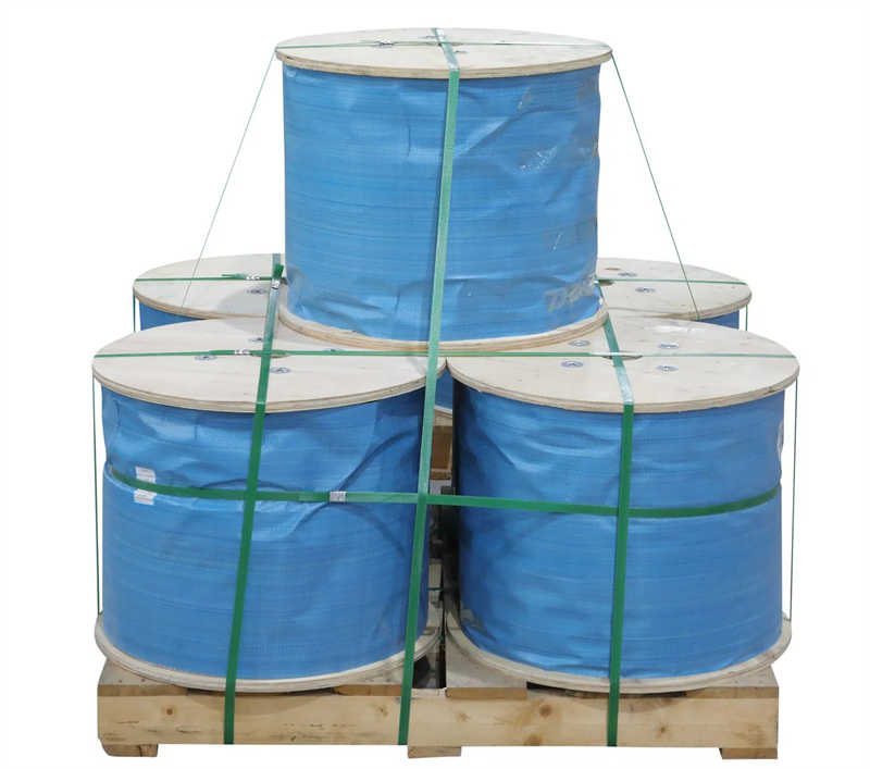 Steel Cable Crane Plastic Coated Galvanized Stainless Steel Wire Rope