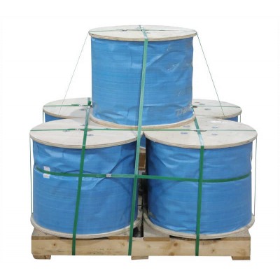 Steel Cable Crane Plastic Coated Galvanized Stainless Steel Wire Rope