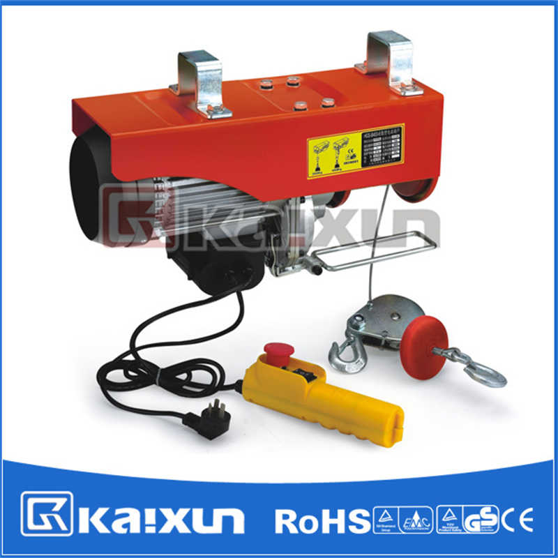 100% Copper Wire Rope Electric Hoist Electric Hoist for Lifting PA300A (300kg)