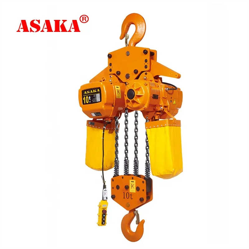 Durable 2 Ton Electric Chain Hoist with Hook for Workshop & Garage