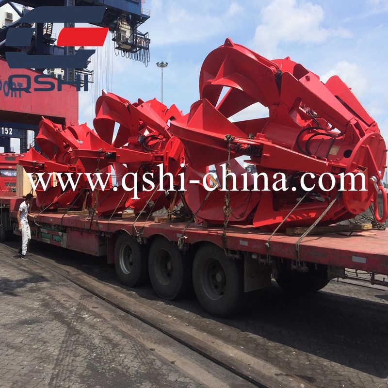 Qshi Orange Peel Electric-Hydraulic Grab Maritime Grab