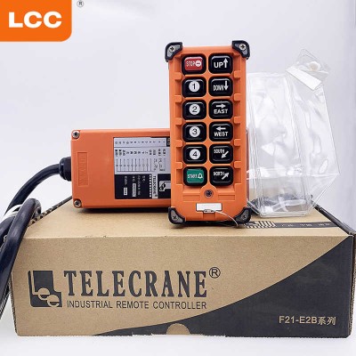 8 Channel F21-E2b-8 Wireless Radio Remote Control Single Speed for Cranes