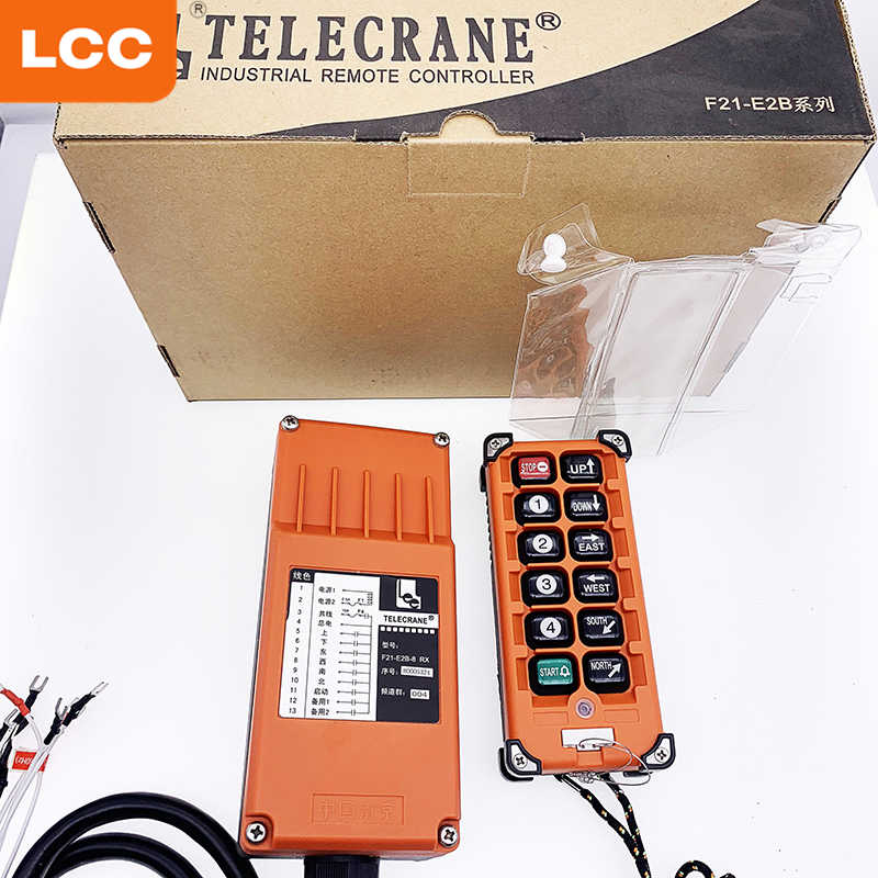 8 Channel F21-E2b-8 Wireless Radio Remote Control Single Speed for Cranes