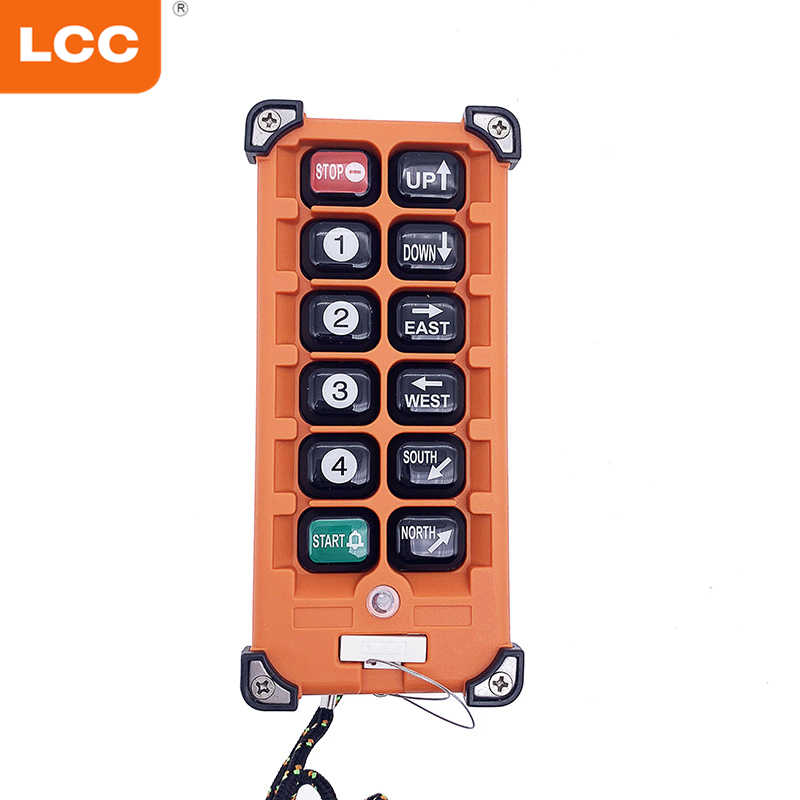 8 Channels Wireless Crane Radio Remote Control Single Speed Controller
