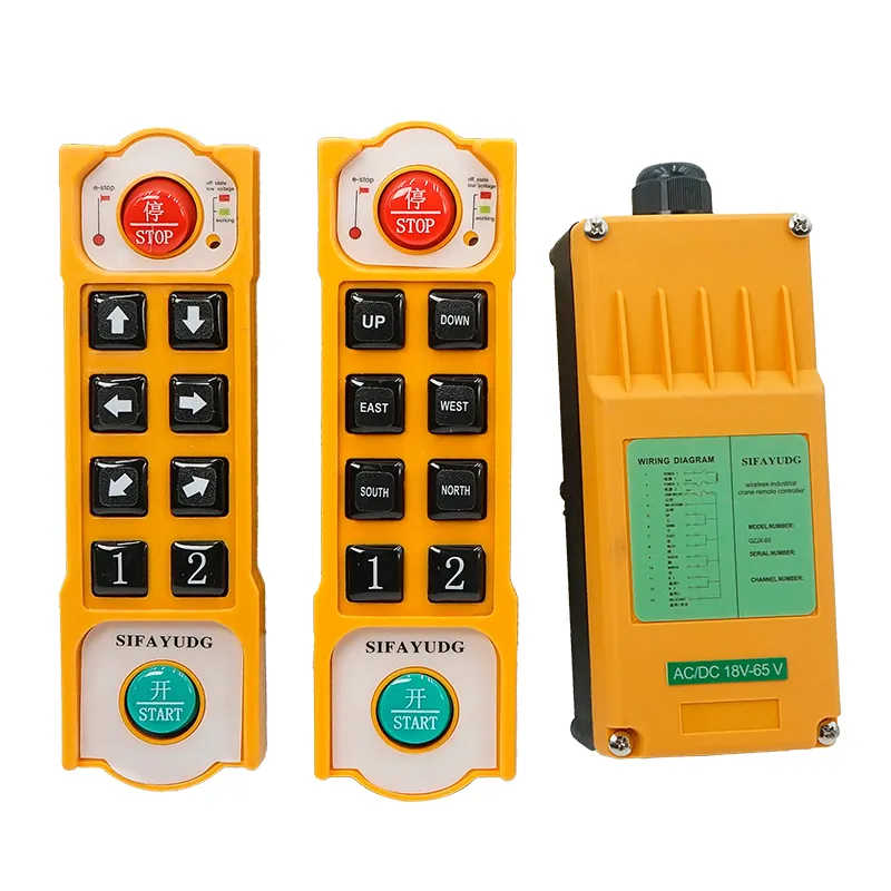 New Process Light Weight Industrial Radio Crane Remote Control