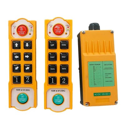 Worldwide Shipping Waterproof Industrial Radio Remote Control for Crane