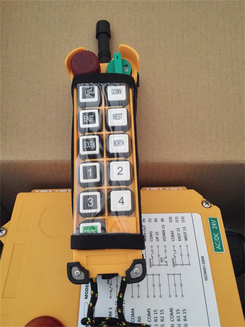 F24-6D Radio Remote Controls/Industrial Controller/Crane Remote Control