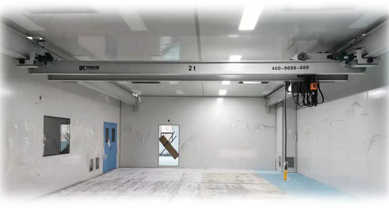3ton Cleanroom Overhead Crane with Hoist for Clean Working Environment