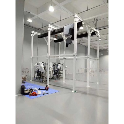 250kg Clean Style Overhead Crane with Electric Hoist for Clean Environment