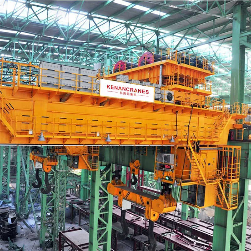 Heavy Duty Box Type 50ton 75ton Eot Crane Double Girder Overhead Crane