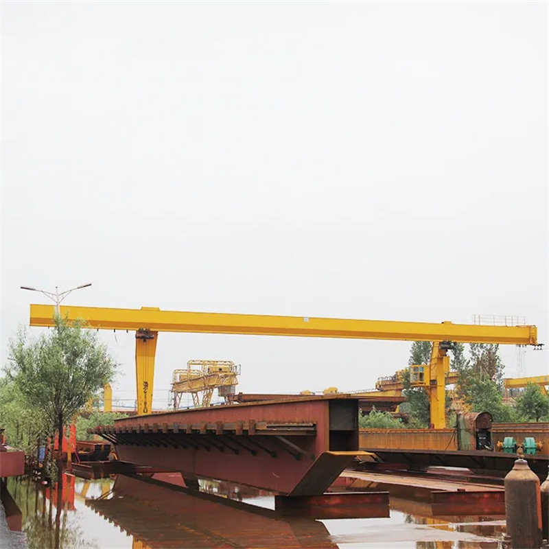 Single Girder Goliath Crane Rail Light Duty Electric Hoist Gantry Crane 5t
