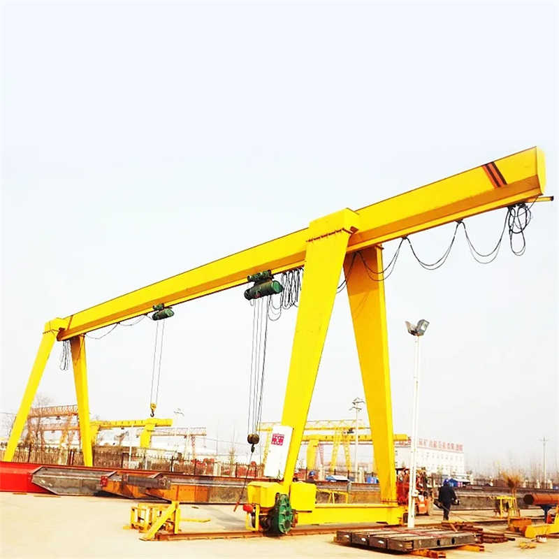 Outdoor Single Girder Electric Hoist Gantry Crane