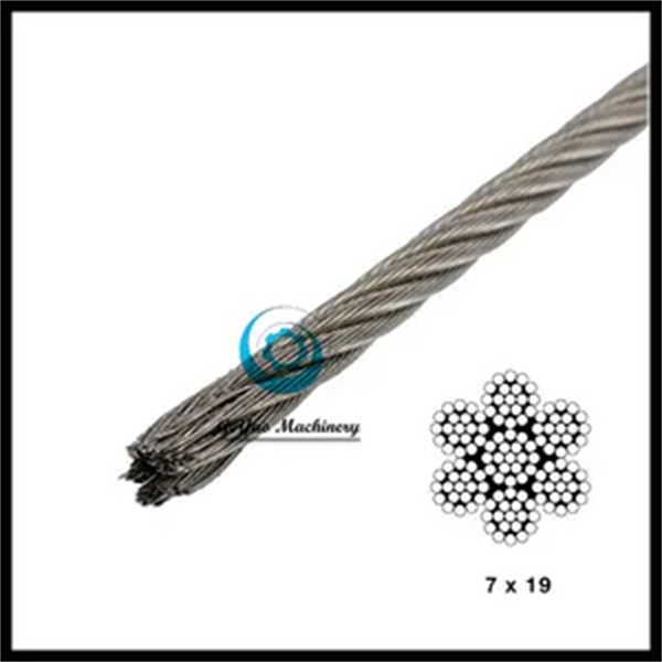 6*26 Iwrc Impacted Swaged Wire Rope Eips