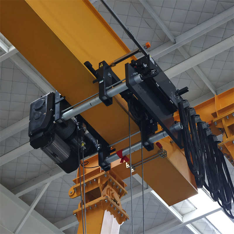 Efficient 20t Single Girder Gantry Crane with Two Euro Hoists