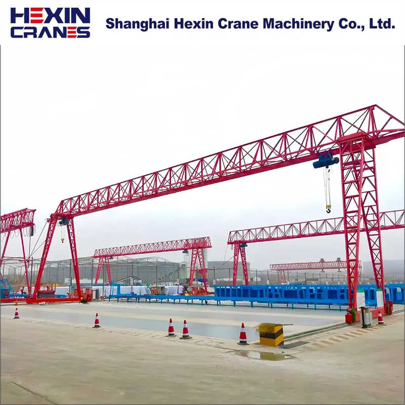 Low Price Wind-Resistant 20t Truss Girder Gantry Cranes with Two Hoists