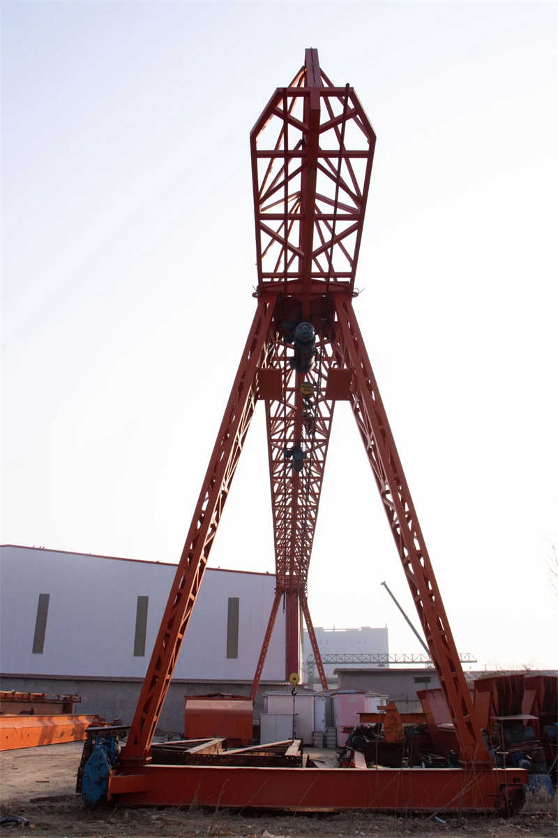 Low Deadweight 20t Truss Girder Gantry Crane with Two Hoists to Saudi Arabia