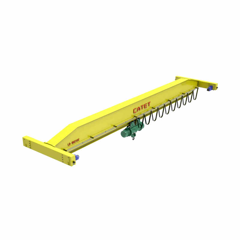China 10 Ton 20 Ton Bridge Crane Material Lifting Construction Cranes