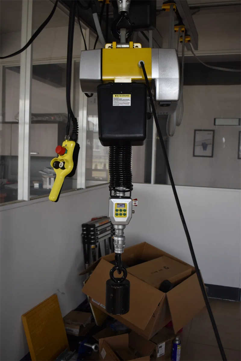 80kg-500kg Servo Motor Control Suspension Electric Chain Hoist (DCHXF)