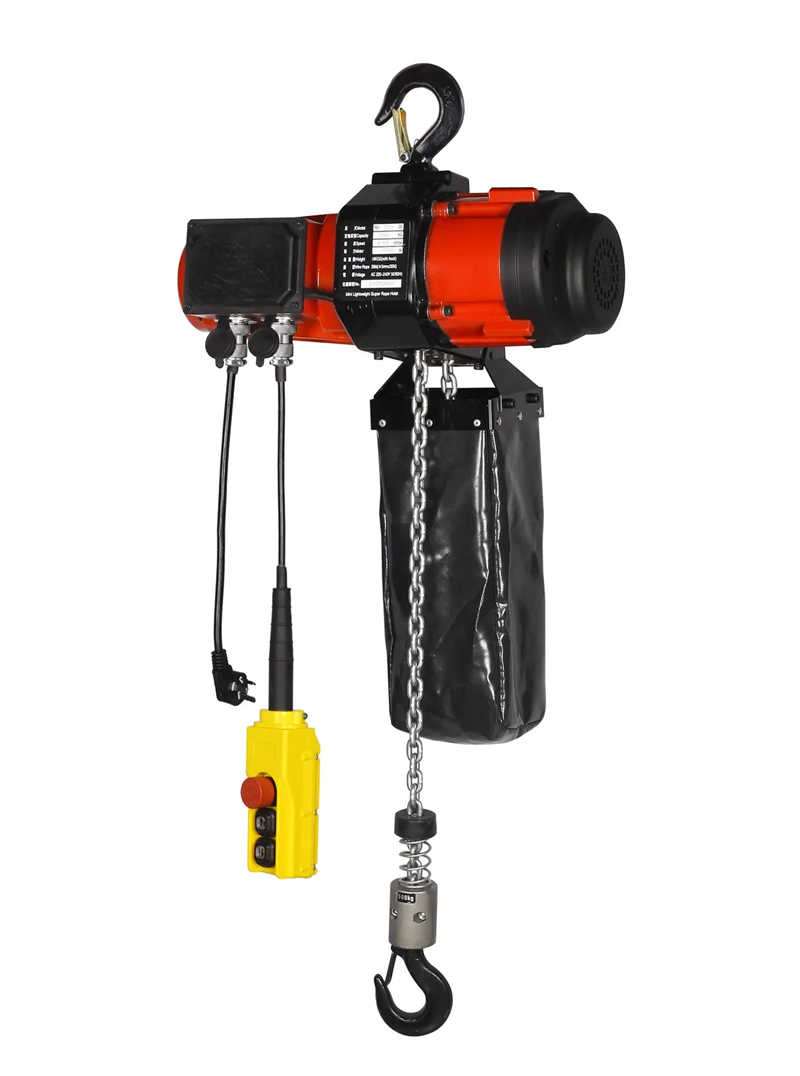 Lifting Equipment Electric Mini Chain Hoist Construction Crane 110V/220V