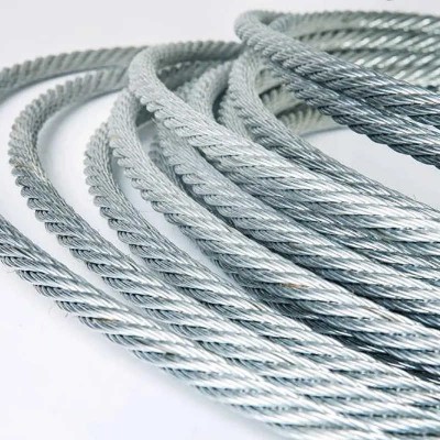 Factory Made Galvanized 1*7 PC Wire Prestressed Steel Strand