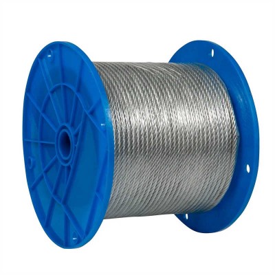 Hot Sale Electric Galvanized Wire Steel Strand 1*7 for Fiber Optical Cable