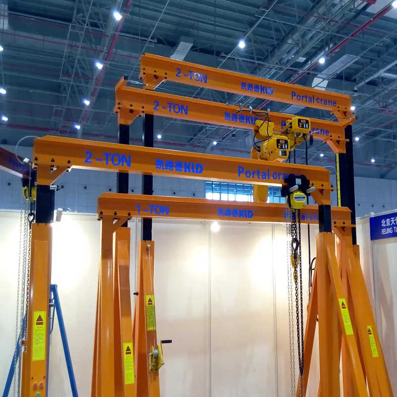 3 Tons Customized Electric Aluminum Portal Crane Supplier for Lab Use