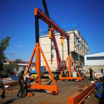 15 Tons Customized Electric Aluminum Portal Crane Supplier for Lab Use