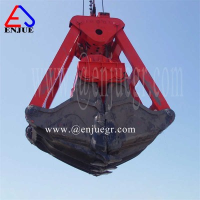 The Sludge Iron Plate Sand and Stone Dredging Grapple Clamshell Grab Bucket