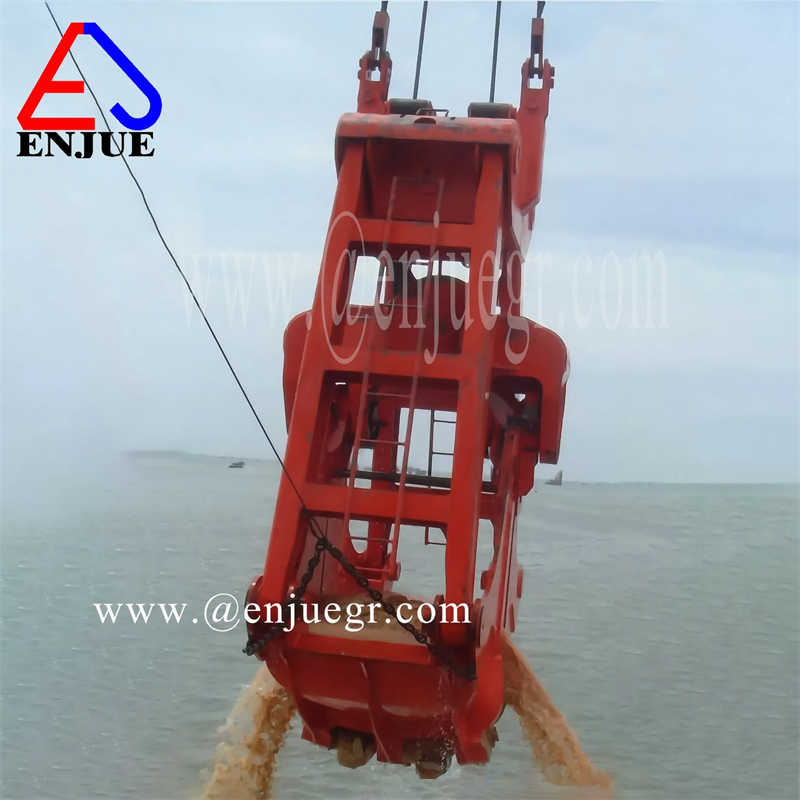 The Sludge Iron Plate Sand and Stone Dredging Grapple Clamshell Grab Bucket