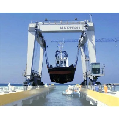 20-Ton Marine Gantry Crane | 10m Span for Safe & Efficient Boat Lifting