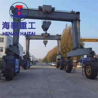 40 Ton Rubber Tyred 20FT 40FT Container Gantry Crane