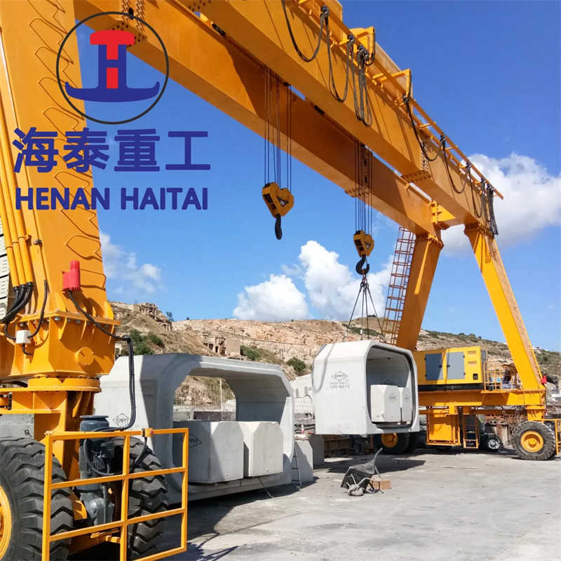 40 Ton Rubber Tyred 20FT 40FT Container Gantry Crane