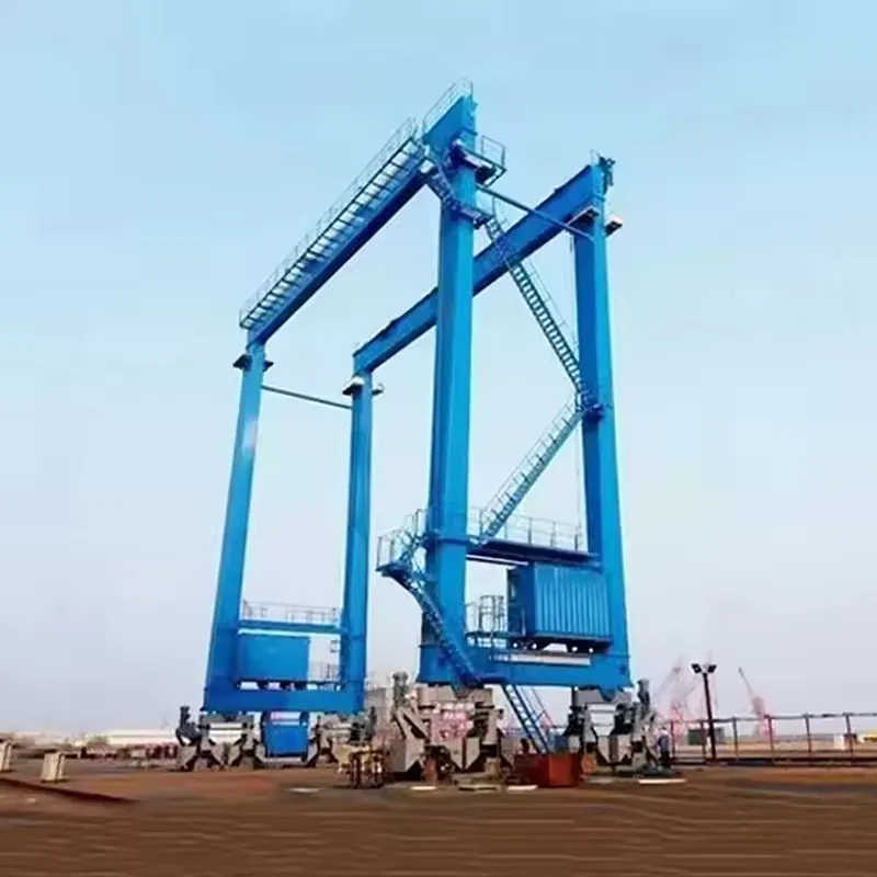 Rtg Portal Port Gantry Crane Rubber Tyred Lifting Container Gantry Crane