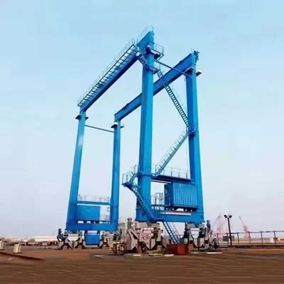 Rtg Crane Straddle Carrier Rubber Tyre Gantry Crane for Container