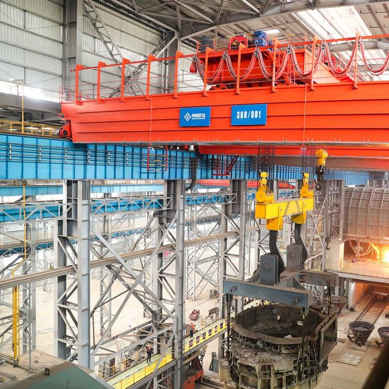 Heavy Duty Four Beam Yzs Model Electric Overhead Traveling Casting Crane