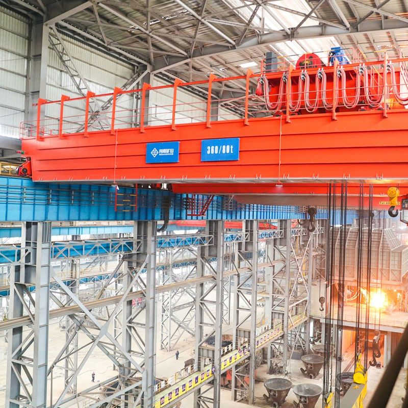 Heavy Duty Four Beam Yzs Model Electric Overhead Traveling Casting Crane
