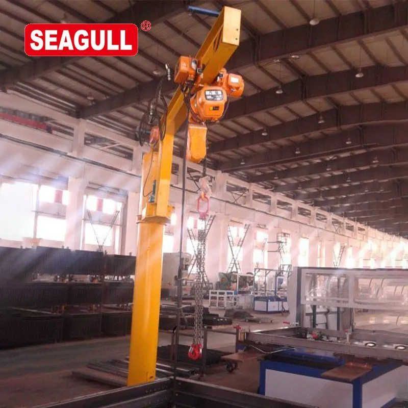 Wholesale Large Slewing Free Standing Electric Full-Rotation Jib Crane