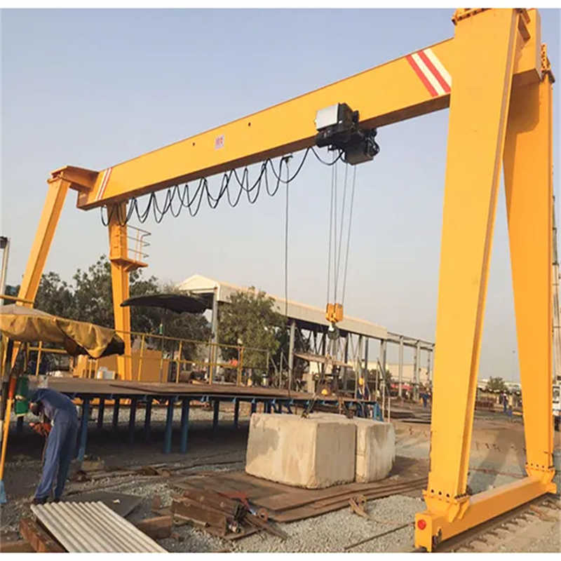 SZmC 1-3 Ton Compact Electric Hoist Single Girder Gantry Crane for Workshop